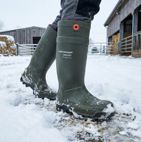 Încǎlțǎminte și îmbrǎcǎminte de lucru - Cizme de cauciuc Purofort Thermo+ Dunlop