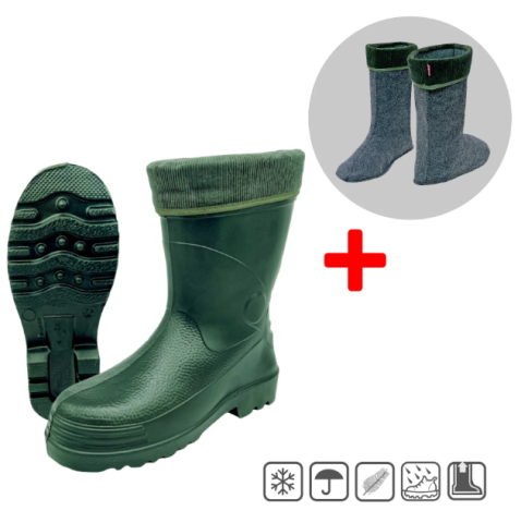Încǎlțǎminte și îmbrǎcǎminte de lucru - Cizme termoizolante cu căptușeală de schimb Wader