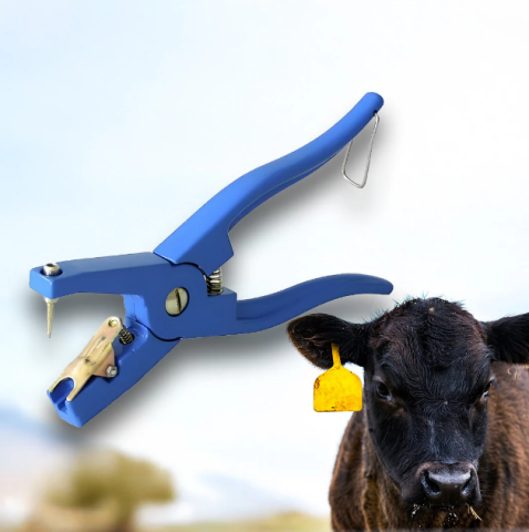 Zootehnie - Cleste crotaliere cu cui rezerva - Allflex