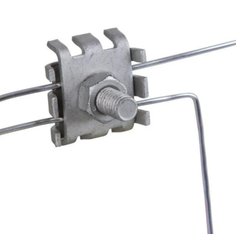 Accesorii gard Electric - Conectori speciali pentru sârmă gard electric, cu șurub și piuliță