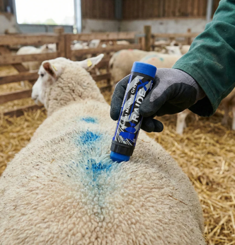 Creion albastru pentru marcarea animalelor RAIDEX [1]