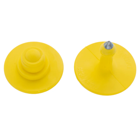 Crotalii bovine 20 buc Bouton+Bouton galben [1]