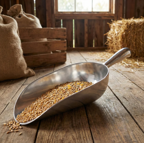 Zootehnie - Cupă de cântărire din aluminiu - 1600 g