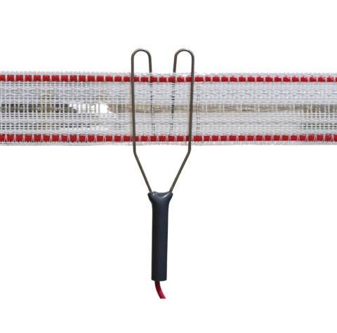 Cuplaj fir gard electric de tip cârlig (de tip fir - impulsor) 125 cm [1]