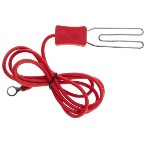 Cabluri Auxiliare - Cuplaj fir gard electric de tip cârlig (de tip fir - impulsor) 125cm - CPL09