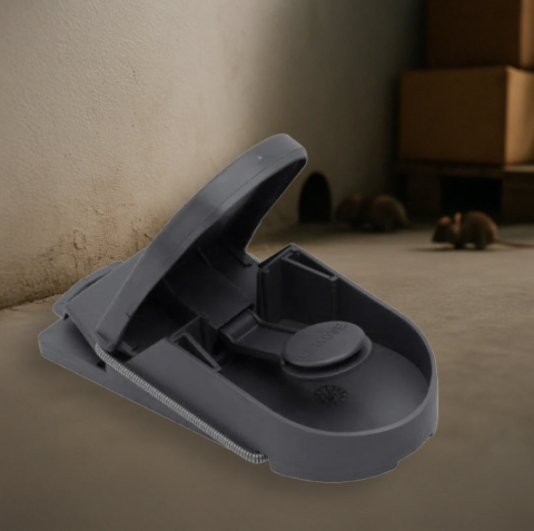 Cursă pentru șoareci - Capcană pentru șoareci cu momeală netoxică – reutilizabilă