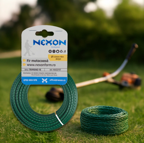 Zootehnie - Fir dințat pentru motocoasă 3 mm × 15 m
