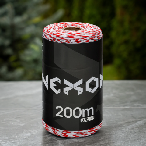 Fir/Sârmă pentru Gard electric - Fir gard electric 200 m 4 lițe 90 kg NEXON BASIC