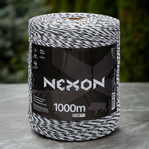 Fir/Sârmă pentru Gard electric - Fir gard electric NEXON GUARD 1000m 3 lite 120kg