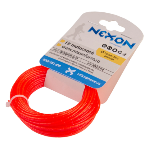 Fir ondulat pentru motocoasă 1.6 mm x 15 m NEXON [2]