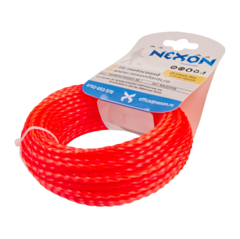 Fir pătrat răsucit pentru motocoasă 3 mm × 15 m NEXON [2]