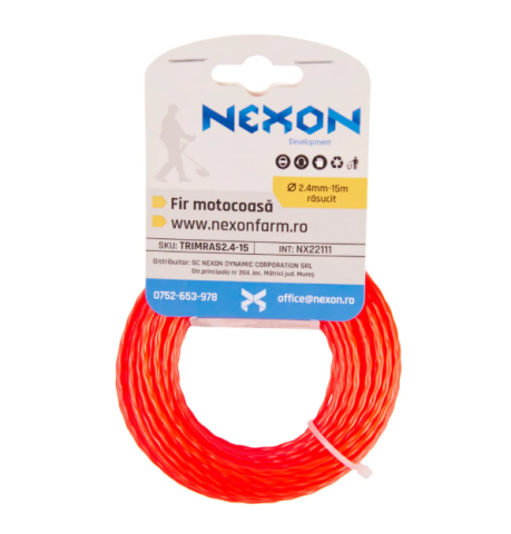 Fir răsucit pentru motocoasă 2.4 mm x 15 m NEXON [1]