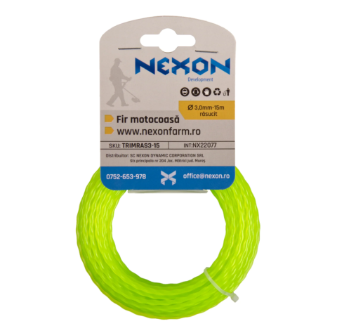 Fir răsucit pentru motocoasă 3 mm × 15 m NEXON [1]