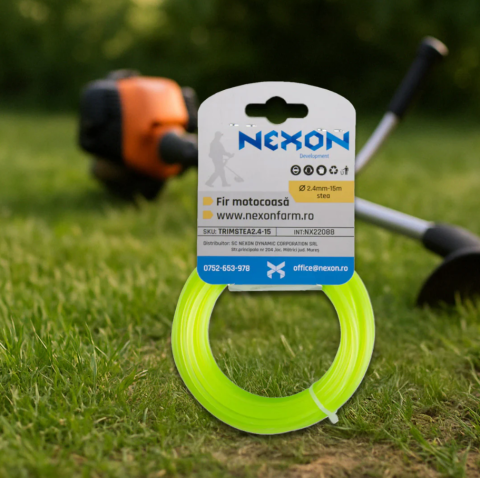 Zootehnie - Fir stea pentru motocoasă 2,4 mm × 15 m NEXON