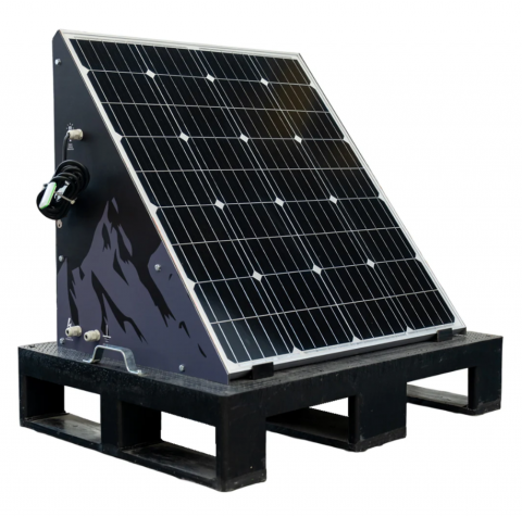 Gard electric portabil NEXON PYRAMID 10J cu GPS încorporat, panou solar și baterie [8]
