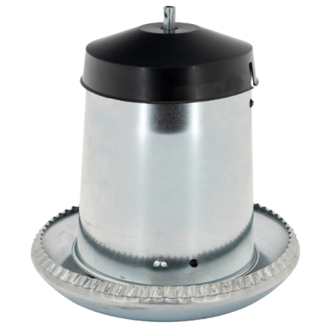 Hrănitoare din metal 5L pentru pui și găini [2]