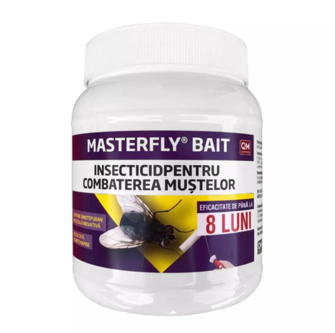 Zootehnie - Insecticid profesional muște Masterfly Bait, 125 g, efect de până la 8 luni