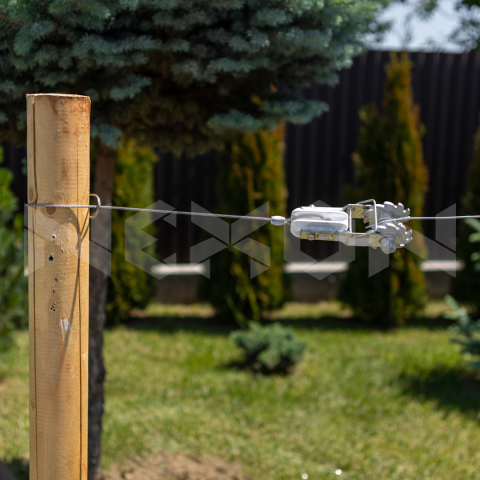 ntinzător cu izolator și sârmă (cliplock) pentru fir și sârmă gard electric NEXON [1]