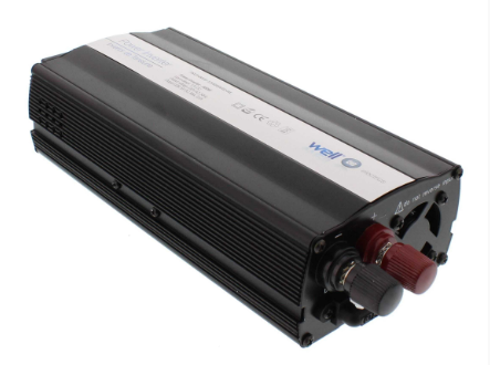 Invertoare - Invertor de tensiune 12V -> 220V, USB, 600W, Well
