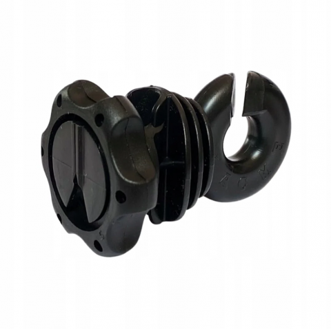Izolator gard electric, montare pe stâlpi metalici cu diametru 7-12 mm [3]