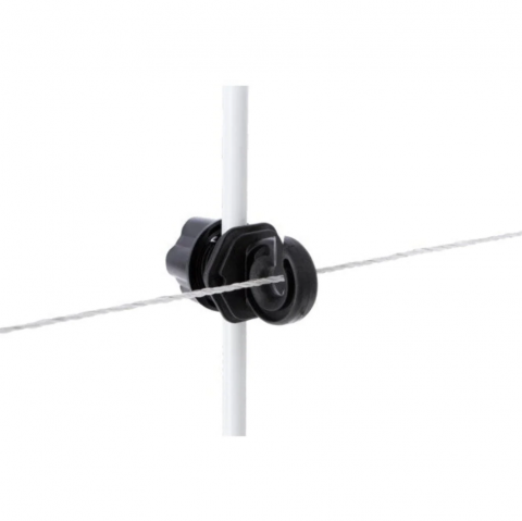 Izolator gard electric pentru stalpi metalici cu diametru 7-19mm [1]