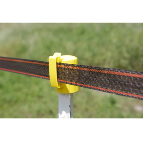Izolator in cap de stalp T-Post NEXON modular, galben [5]