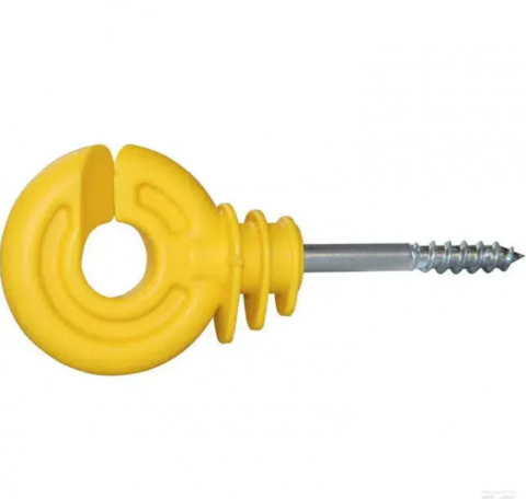 Izolatori Gard Electric - Izolator inelar gard electric galben NEXON