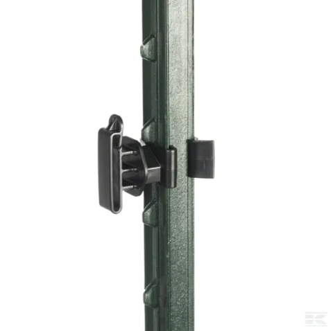 Izolator pentru banda gard electric T-post NEXON modular negru [1]