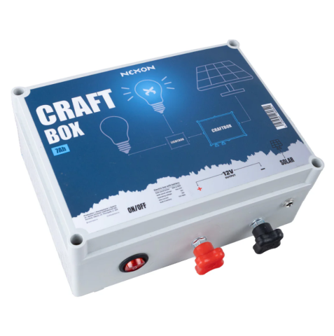 Kit panou solar de 20W cu regulator și baterie 12V/7Ah [6]