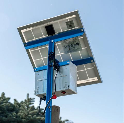 Kit panou solar de 20W cu regulator și baterie 12V/7Ah [3]