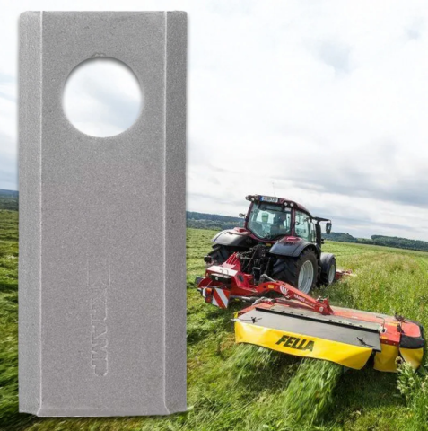 Zootehnie - Lamă cositoare dreaptă (groasă) – Kramp