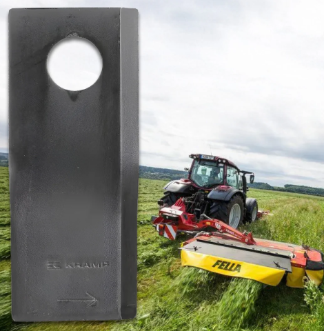 Tot ce ai nevoie pentru FERMA TA - Lamă cositoare stânga 112x48x4mm