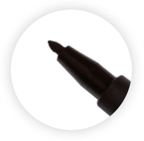 Marker subțire pentru crotalii, negru [2]