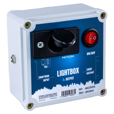 Modul NEXON LIGHTBOX cu 5 ieșiri pentru kit de iluminat [1]