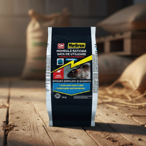 Zootehnie - Otravă pentru șoareci și șobolani Muribrom
