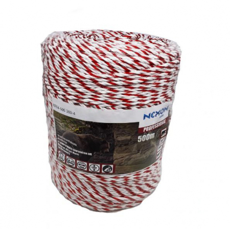 Pachet Gard electric Nexon 8,5J putere cu Frânghie NEXON PROFESSIONAL 500m 4 lițe - 300kg [1]