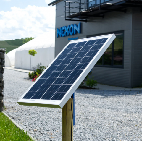 Panou solar gard electric cu suport si regulator NEXON 30W [3]