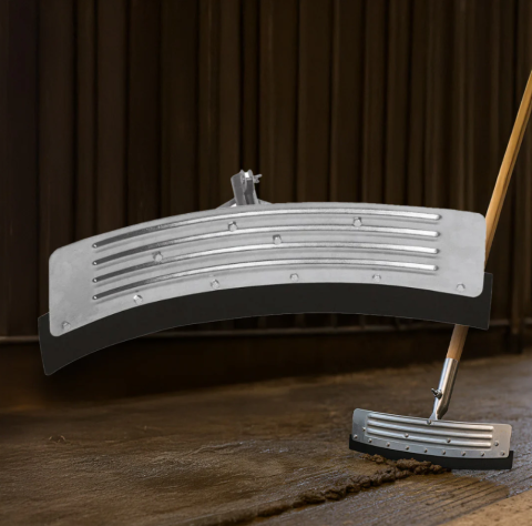 Tot ce ai nevoie pentru FERMA TA - Racletă semicirculară pentru bălegar și bălegar lichid