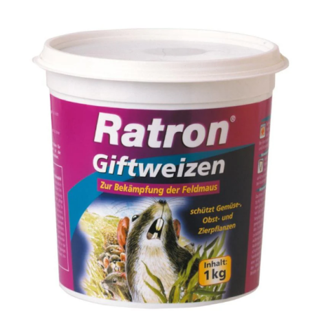 Ratron grâu otrăvit – 1 kg, împotriva șoarecilor de câmp [1]
