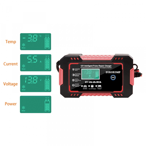 Redresor Automat Baterie Auto 12V 6A [3]
