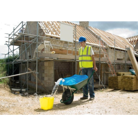 Rezervor de apă pentru roabă – 80 L, albastru [6]