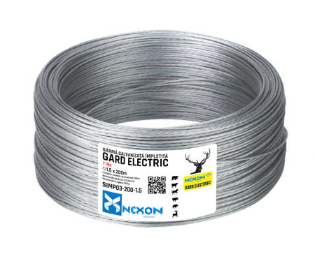 Fir/Sârmă pentru Gard electric - Sarma impletita gard electric NEXON 200m fi 1.5mm