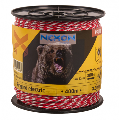 Fir/Sârmă pentru Gard electric - Fir gard electric NEXON PROFESSIONAL 400m 4lite-300kg