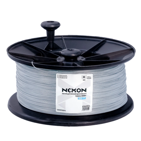 Fir/Sârmă pentru Gard electric - Sârmă zincată pentru gard electric NEXON 1.5 mm, 1000 m, 210 kg