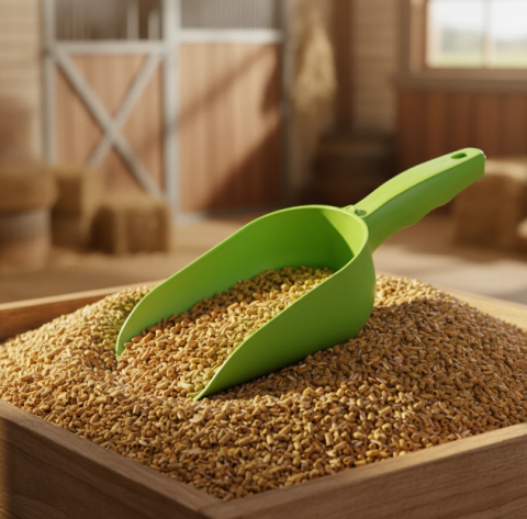 Hrănitoare - Scafă din plastic pentru furaje