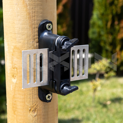 Izolatori pentru poartǎ - Set conectori NEXON PREMIUM pentru poartă cu bandă gard electric