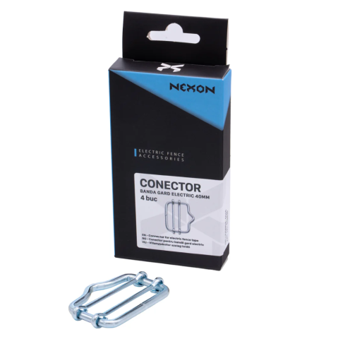 Accesorii gard Electric - Set conectori pentru bandă gard electric – pentru poartă și capete de gard