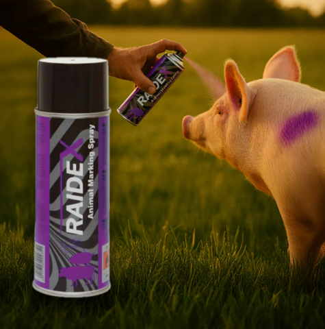Zootehnie - Spray marcare bovine suine violet Raidex