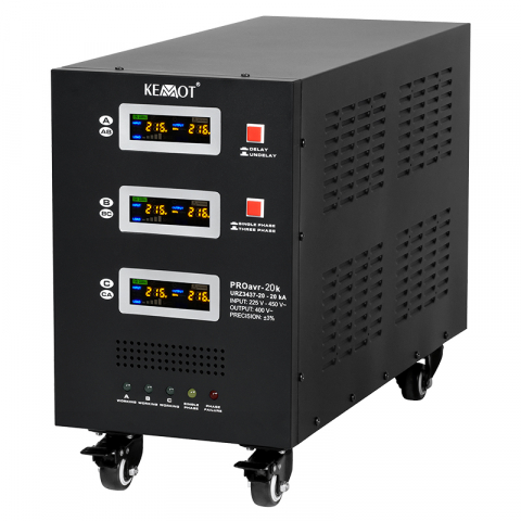 Stabilizator Servomotor Trifazat 20VA PROAVR-20K KEMOT [0]