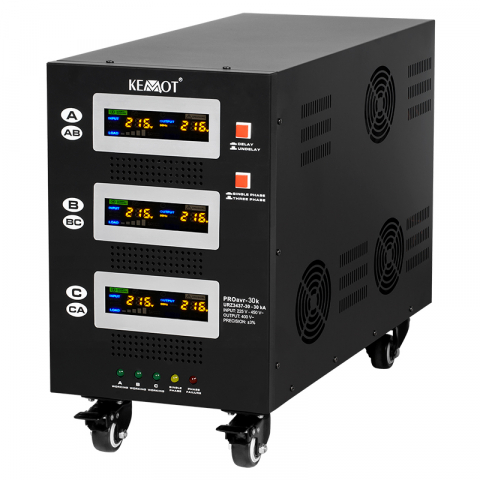 Stabilizator Servomotor Trifazat 30KVA PROAVR-30K KEMOT [0]